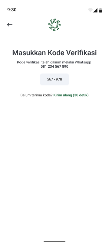 Verifikasi Kirim Ulang