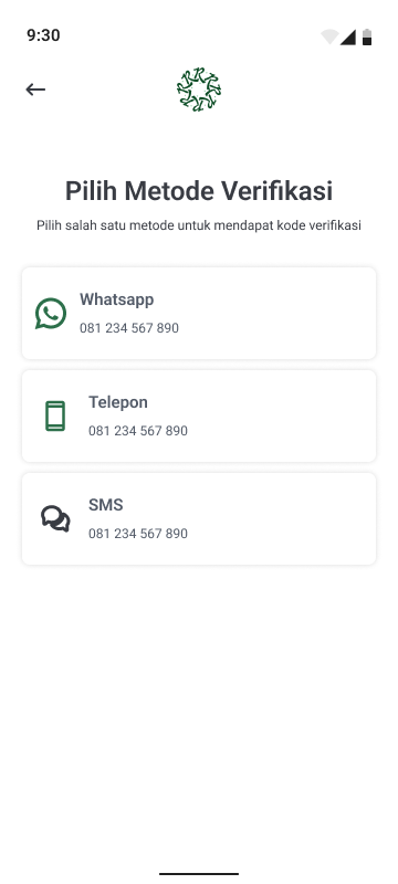 Verifikasi Ponsel